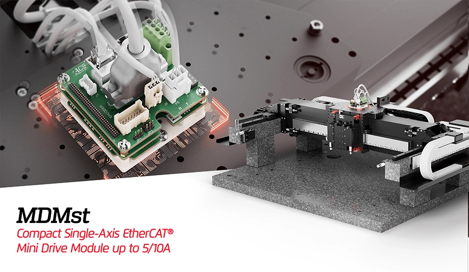 A Smarter Drive Solution for Compact High-Precision Motion Stages