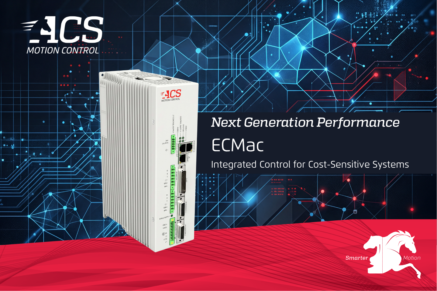 ACS launches the new ECMac Integrated Controller for Cost-Sensitive Systems