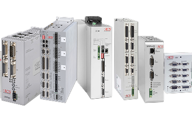 A row of ACS products